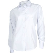 Chemise de travail cintrée pour femme à manches longues - Workteam