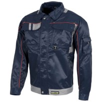 Veste de travail combinée anti-taches avec triple couture... 2