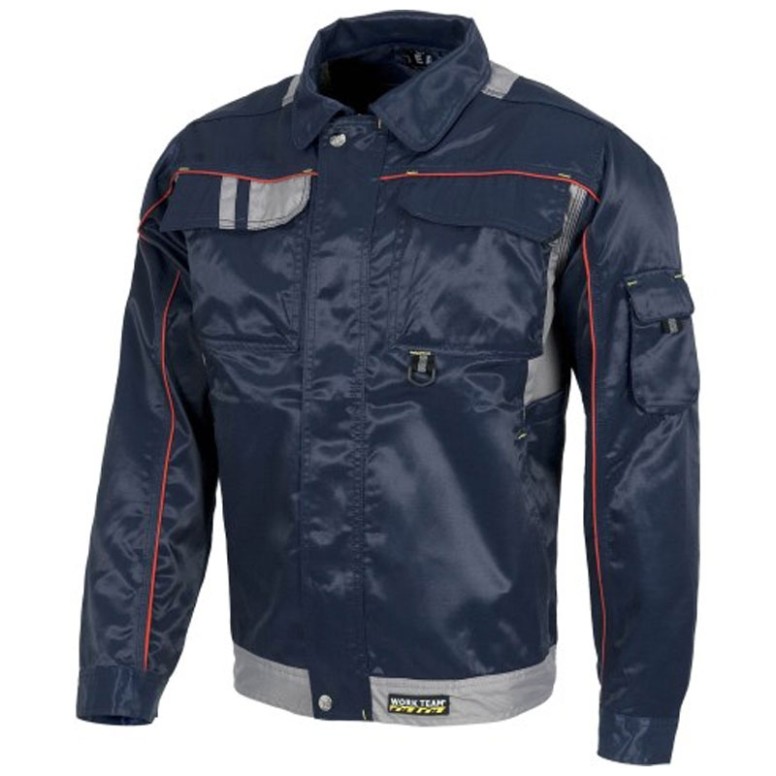 Veste de travail combinée anti-taches avec...