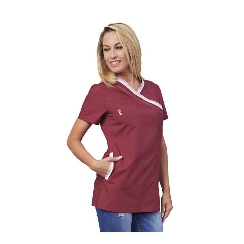 Blouse à manches courtes pour femme Ileana...