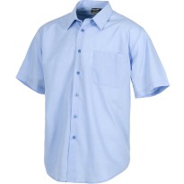 Chemise de travail avec col classique à manches courtes -... 2