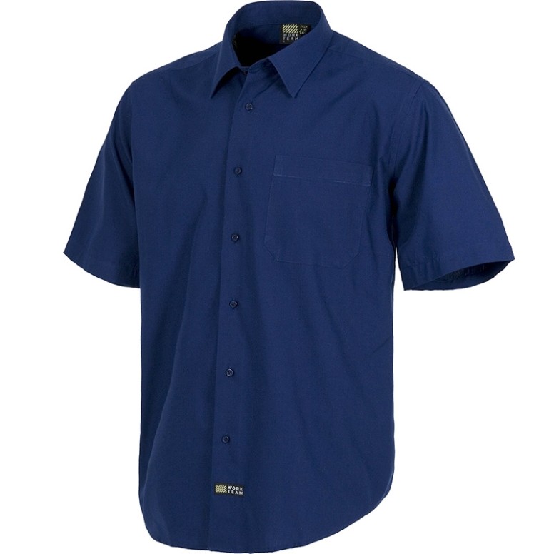 Chemise de travail avec col classique à manches...