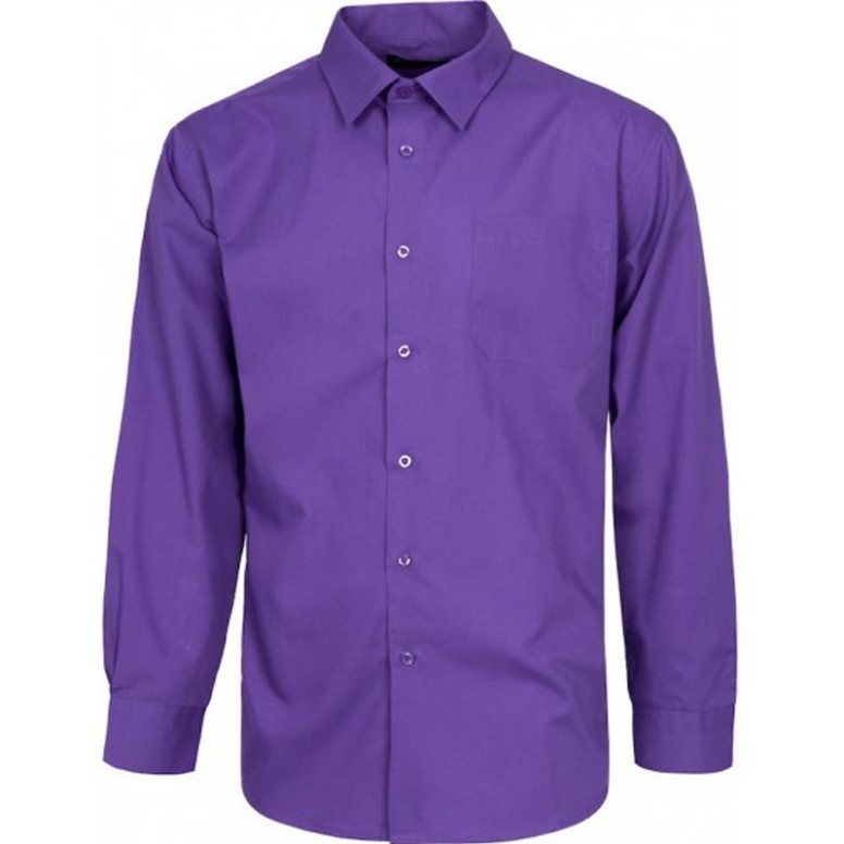 Chemise de travail à col classique à manches...