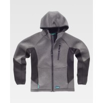 Veste de travail à capuche à fermeture éclair WF2605 -...