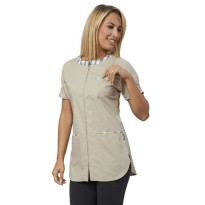Blouse à manches courtes pour femme à poches multiples Gioia Horeca Siggi - 28CS1424/00-0001