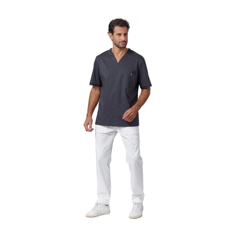Blouse unisexe élastique Liam Dr.Blue Siggi -...