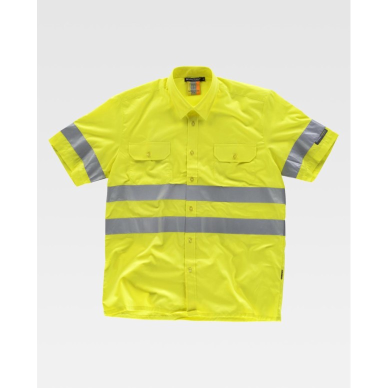 Chemise de travail à manches courtes avec...