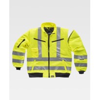 Veste de travail rembourrée haute visibilité C3720 - Workteam