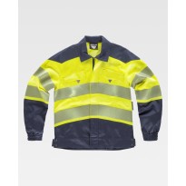 Veste de travail en tissu stretch haute visibilité C2710 - Workteam