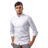Veste de travail Chef Adrian en profil Tortora Siggi - 28GA0193/00-0655