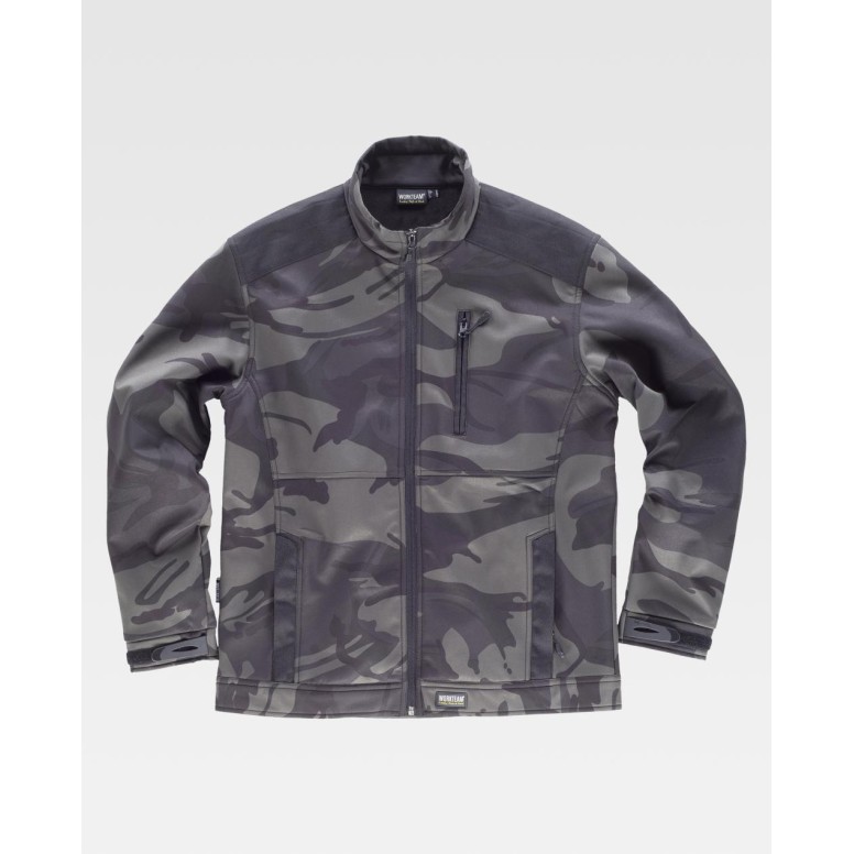 Veste de travail camouflage extensible S8510 -...