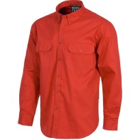 Chemise de travail sportive en coton à manches longues - Workteam
