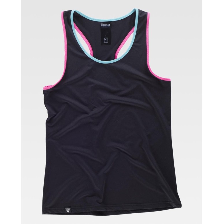 Débardeur sportif extensible pour femmes S7520...