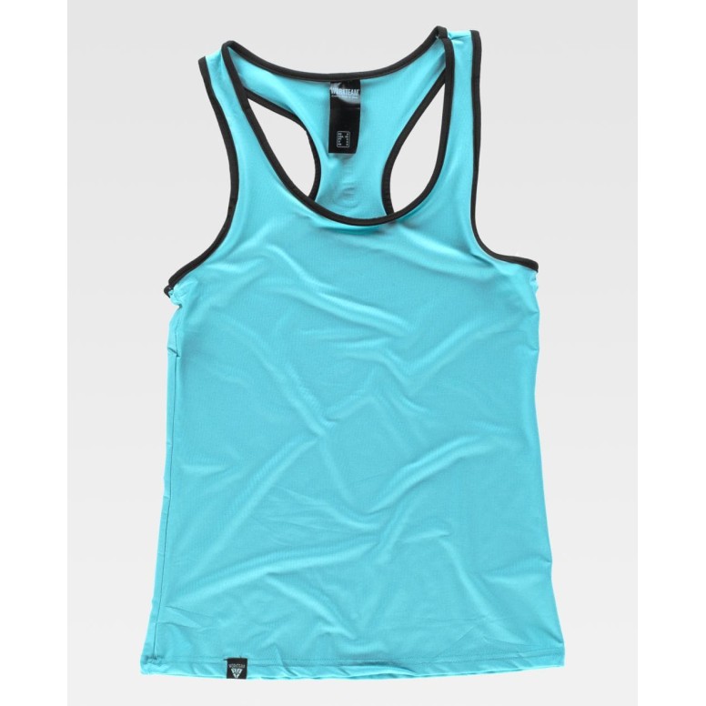 Débardeur sportif extensible pour femmes S7520...