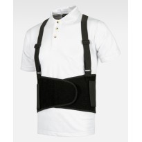 Ceinture lombaire élastique avec bretelles WFA302 - Workteam