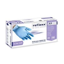 Guants en nitrile ultra fins Reflexx 77