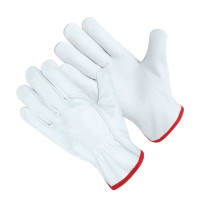 12 Paires - Gants de travail en cuir pleine fleur de bovin EN 388 005/B