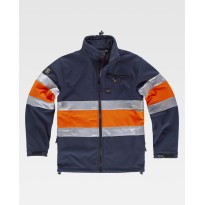 Veste de travail Workshell à Fermeture Éclair Stretch... 2