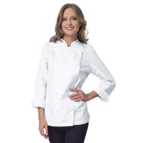 Veste de travail Chef Emma pour femme en 100 % coton...