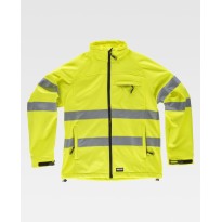 Veste de travail Workshell Stretch Haute Visibilité S9535 - Workteam