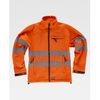 Veste de travail Workshell Stretch Haute Visibilité S9535 - Workteam