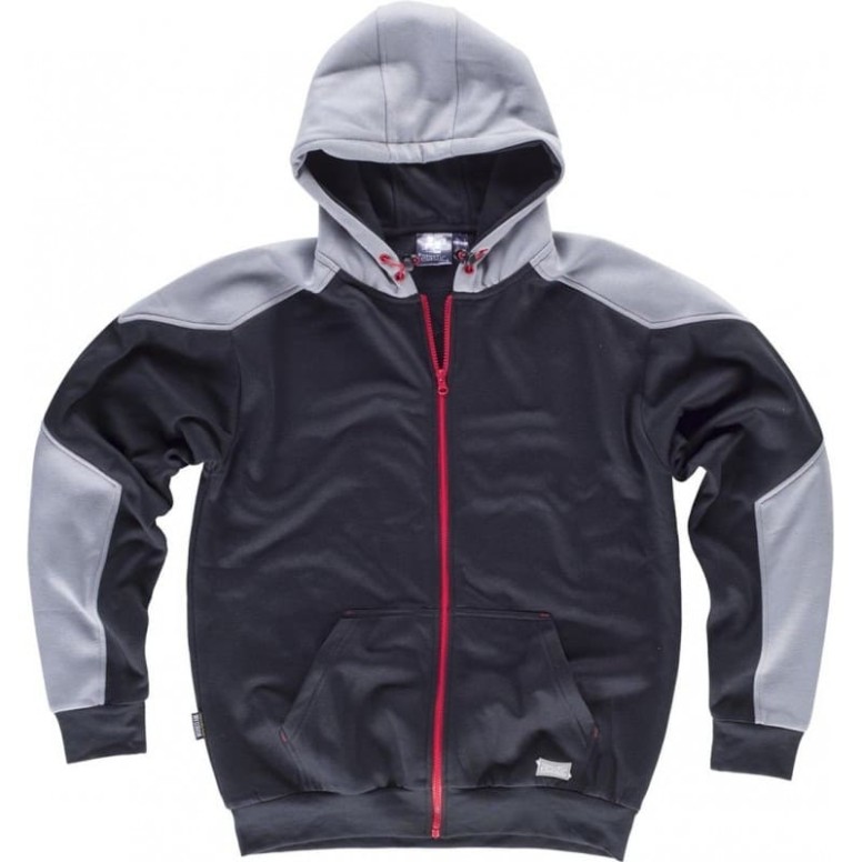 Sweat de travail à capuche élastique - Workteam