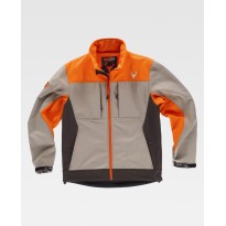 Veste de travail Workshell Stretch Caccia S8625 - Workteam