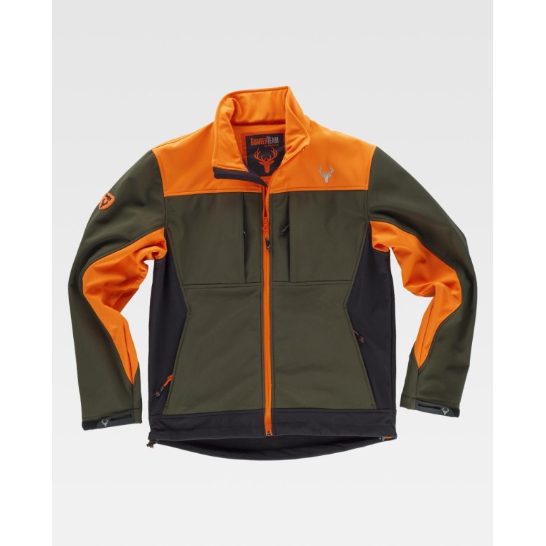 Veste de travail Workshell Stretch Caccia S8625...