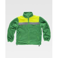 Sweat-shirt de travail en polaire bicolore C4030 - Workteam
