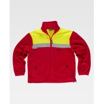 Sweat-shirt de travail en polaire bicolore C4030 - Workteam