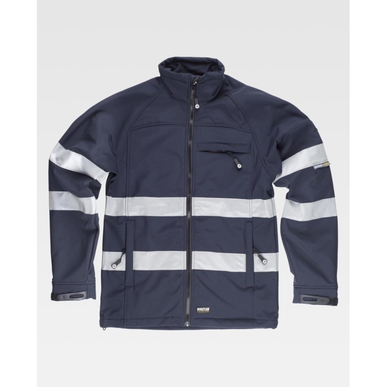 Veste de travail Workshell Stretch avec...