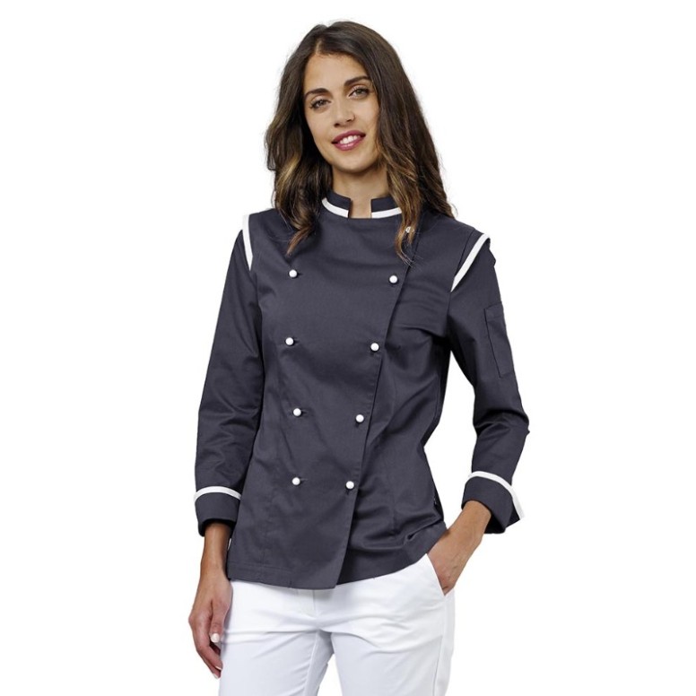 Veste de travail Stretch Chef Dalila pour femme...