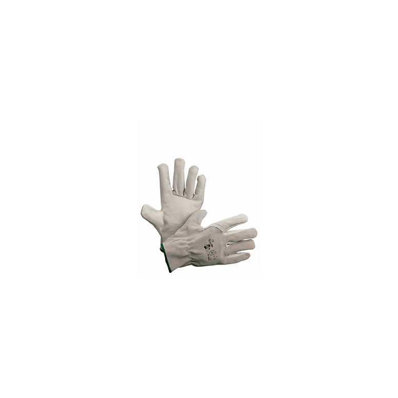 36 paires - Gants de travail en cuir fleur avec...