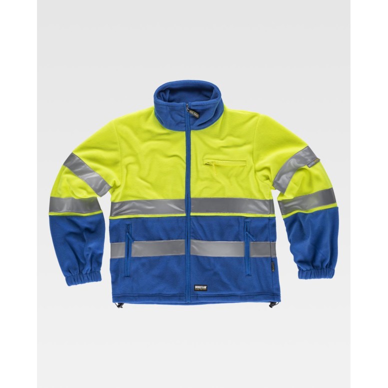 Veste en Polaire de Travail Haute Visibilité...