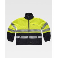 Veste en Polaire de Travail Haute Visibilité C4025 - Workteam