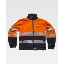 Veste en Polaire de Travail Haute Visibilité C4025 - Workteam