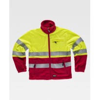 Veste en Polaire de Travail Haute Visibilité C4025 - Workteam