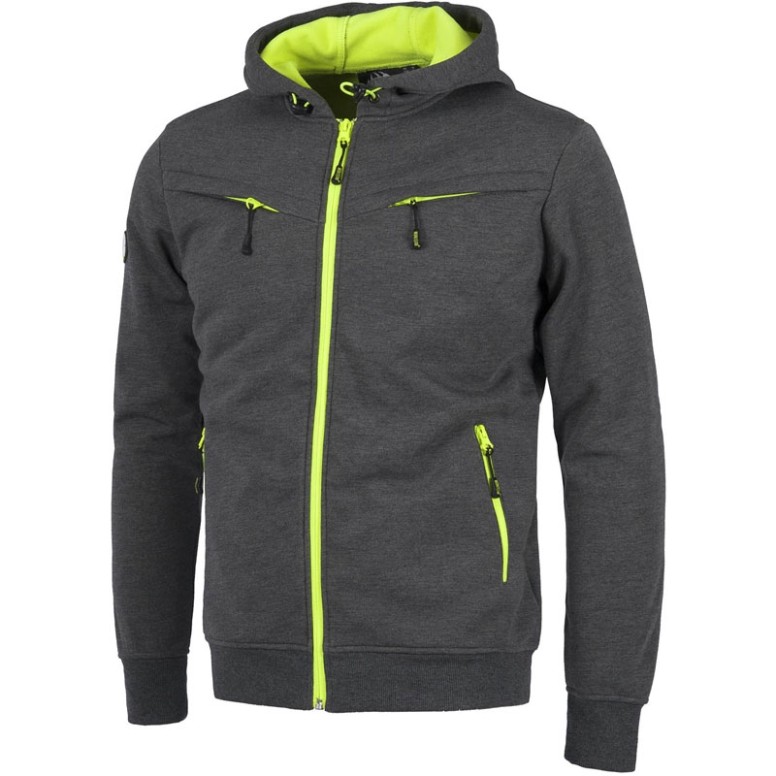 Sweat-shirt Workshell à poches multiples avec...