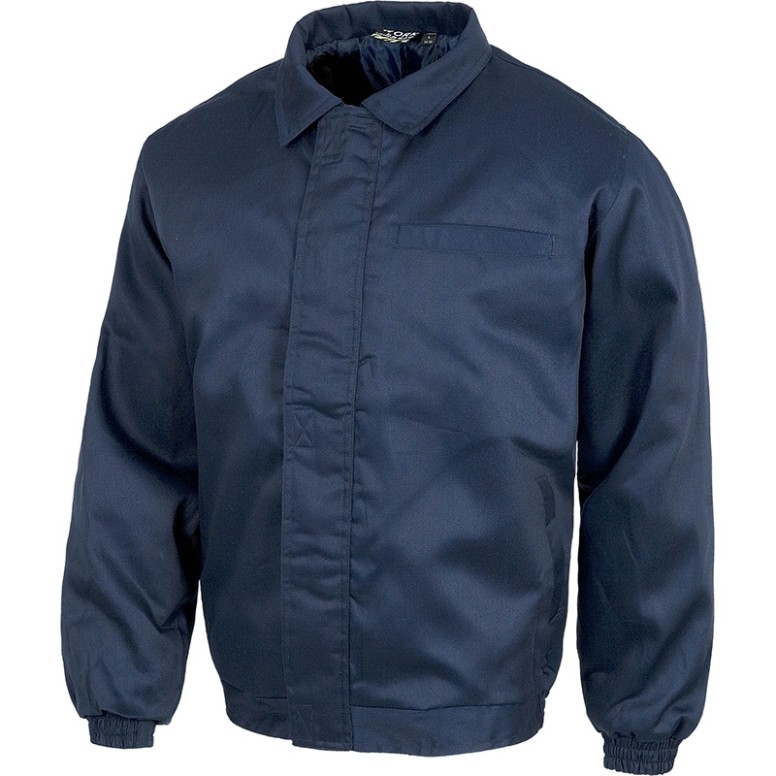 Veste d'hiver matelassée à poches multiples -...
