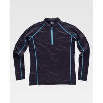 Veste de sport à demi-zip extensible S7555 - Workteam