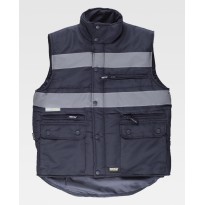 Gilet de travail rembourré à poches multiples S3207 - Workteam
