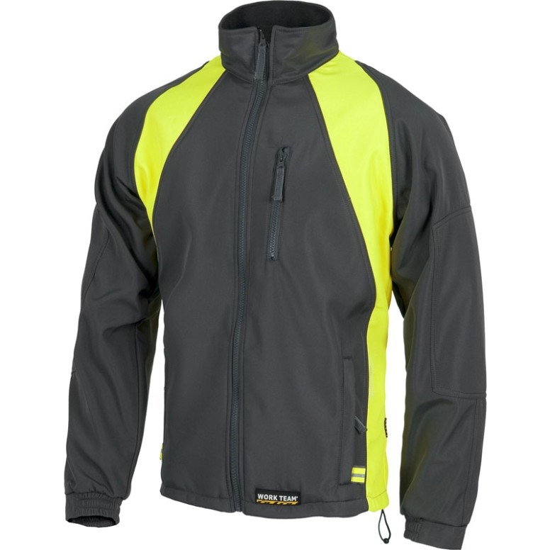 Veste Workshell combinée à haute visibilité -...