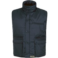 Gilet de travail d'hiver rembourré à poches multiples en tissu Oxford - Workteam