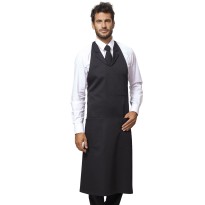 Tablier avec bavette Diego Horeca Siggi long avec poche -...