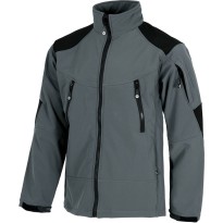 Veste Workshell polyvalente à multiples poches combinée avec col haut - Workteam
