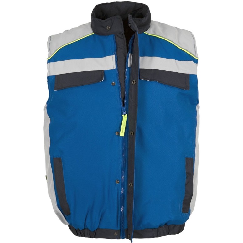 Gilet de travail à poches multiples rembourré -...