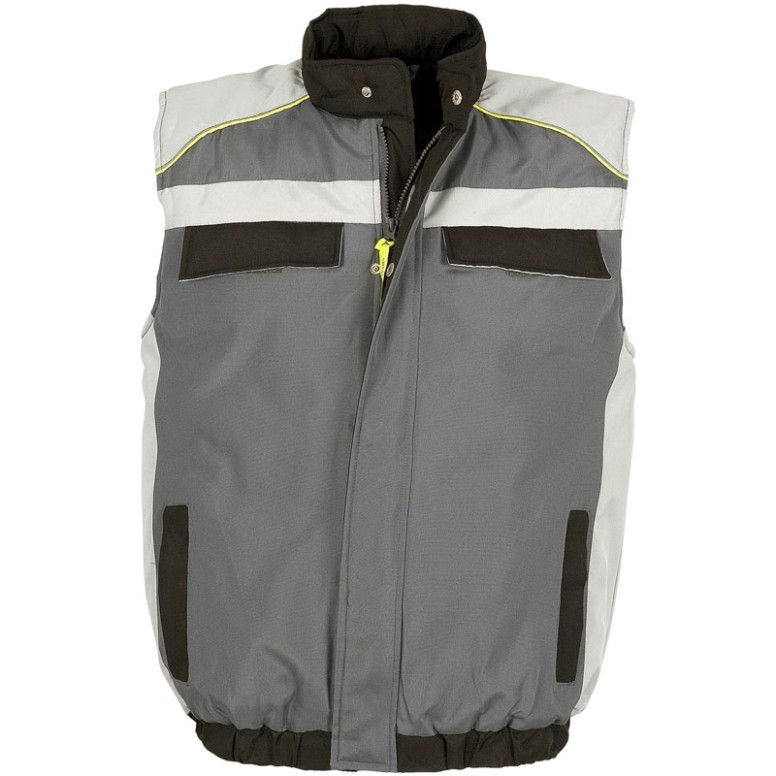 Gilet de travail à poches multiples rembourré -...