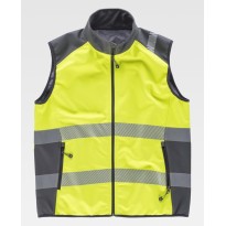 Gilet de travail Workshell Haute Visibilité S9231 - Workteam