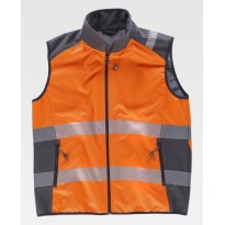 Gilet de travail Workshell Haute Visibilité S9231 - Workteam