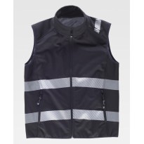 Gilet de travail Workshell Haute Visibilité S9233 - Workteam